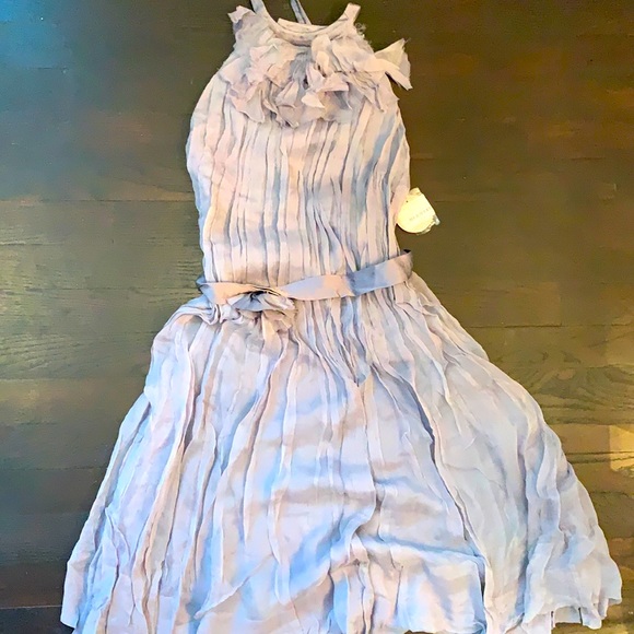 REBECCA TAYLOR HALTER DRESS - Picture 1 of 3